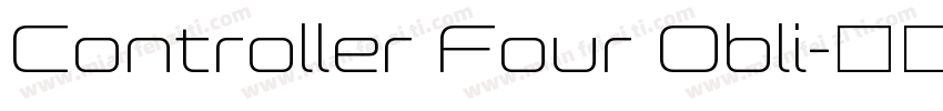 Controller Four Obli字体转换
